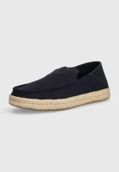 Toms espadrile Alonso Loafer Rope culoarea albastru marin, 10020889 imagine