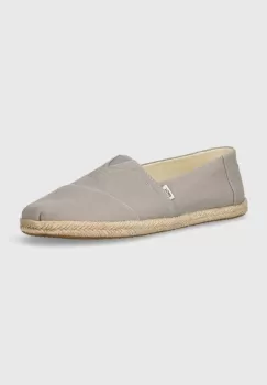 Toms espadrile Alpargata Rope culoarea gri, 10019895 imagine