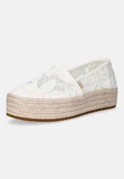 Toms espadrile cu platforma pentru femei VALENCIA imagine