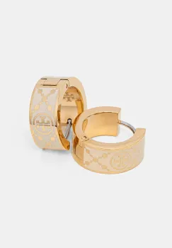 Tory Burch cercei Small T Monogram 157223 imagine