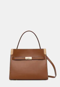 Tory Burch geanta tote pentru femei, din piele Lee Radziwill imagine