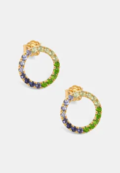 Tous cercei din argint placati cu aur imagine