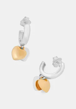 Tous cercei din argint placati cu aur imagine