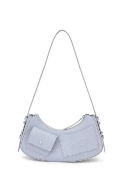 Tous geanta baguette de dama cu imitatie de piele imagine