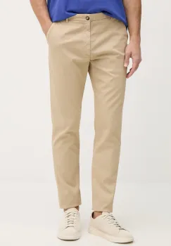 Trussardi pantaloni carrot barbati din bumbac cu elastan imagine