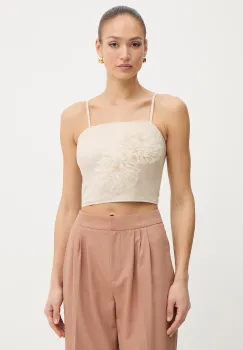 Twinset bluza pentru femei, cu bumbac imagine