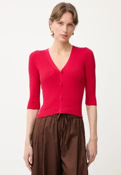 Twinset cardigan pentru femei, cu amestec de matase imagine