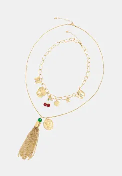 Twinset colier pentru femei pachet de 2 imagine