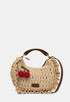 Twinset geanta pentru femei impletita imagine