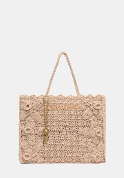 Twinset geanta shopper pentru femei impletita imagine