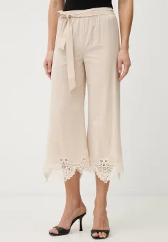 Twinset pantaloni de dama din bumbac imagine