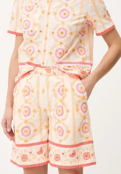 Twinset pantaloni scurti din bumbac imagine