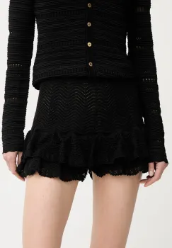 Twinset pantaloni scurti pentru femei, din bumbac imagine