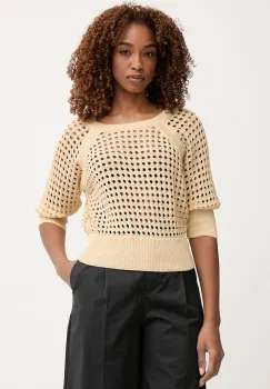 Twinset pulover pentru femei, cu bumbac imagine