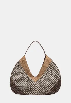 Twinset tote bag pentru femei impletita imagine