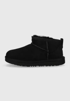 UGG cizme de zapada din piele intoarsa Classic Ultra Mini imagine