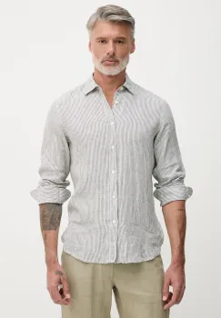 United Colors of Benetton Camasa barbateasca din in imagine