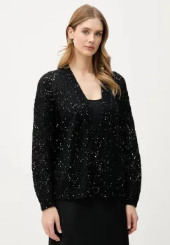 United Colors of Benetton cardigan culoarea negru, 1LPRD605A imagine