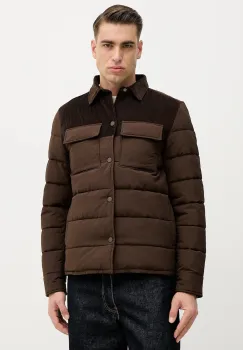 United Colors of Benetton geaca culoarea maro, de iarna, 2RWLUN06V imagine