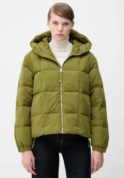 United Colors of Benetton geaca de puf culoarea verde, de iarna, oversize, 22T6DN086 imagine