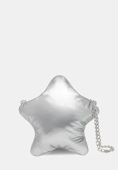 United Colors of Benetton geanta fete culoarea argintiu, 6K0ZGY00V imagine