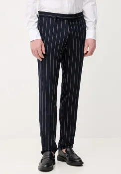 United Colors of Benetton pantaloni de costum pentru barbati, cu vascoza imagine