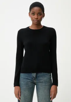 United Colors of Benetton pulover de casmir culoarea bleumarin, light, 1033D107P imagine