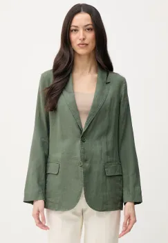 United Colors of Benetton sacou cu un singur rand de nasturi de dama din in imagine