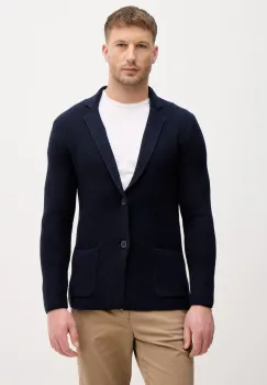 United Colors of Benetton sacou la un rand pentru barbati, din amestec de lana imagine