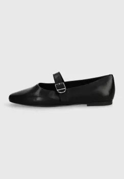 Vagabond Shoemakers balerini de piele JOLIN culoarea negru, 5608.001.20 imagine