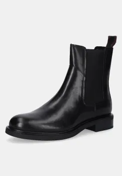 Vagabond Shoemakers ghete chelsea de piele FREYA culoarea negru, cu toc plat, 6006-101-20 imagine
