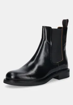 Vagabond Shoemakers ghete chelsea de piele FREYA culoarea negru, cu toc plat, 6006-199-20 imagine