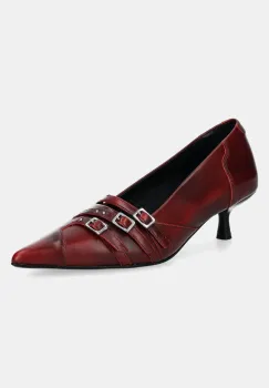 Vagabond Shoemakers stilettos de piele LYKKE culoarea bordo, 5714-118-47 imagine