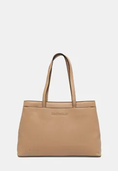 Valentino Bags poseta culoarea bej, VBS7QW03 imagine