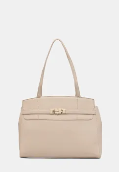 Valentino Bags poseta culoarea bej, VBS9AD01 imagine