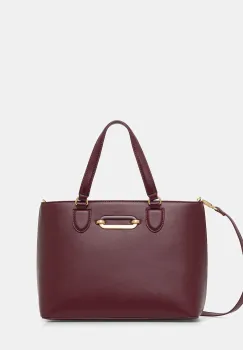 Valentino Bags poseta WHY RE culoarea bordo, VBS9E104 imagine