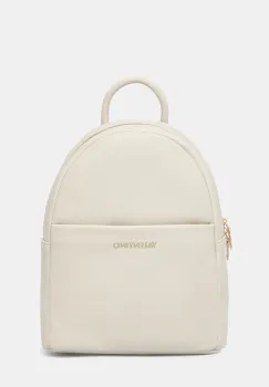 Valentino Bags rucsac DORIS RE culoarea bej, mic, uni, VBS9ON20 imagine
