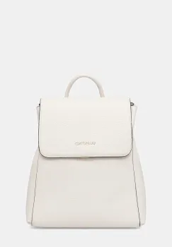 Valentino Bags rucsac FALL RE culoarea alb, mic, uni, VBS9EG20 imagine