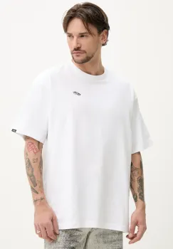 Vans tricou barbati, culoarea alb, cu imprimeu, VN000P50YB21 imagine