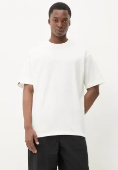 Vans tricou din bumbac barbati, culoarea bej, cu imprimeu, VN000HPZFS81 imagine