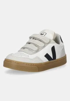 Veja adidasi de piele intoarsa pentru copii Small V-90 culoarea bej, SX2021006 imagine