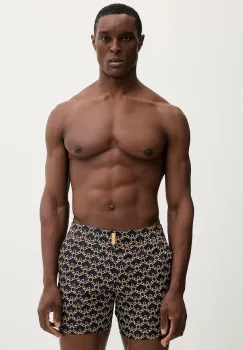 Vilebrequin pantaloni scurti de baie MENISE culoarea bleumarin, NISDF124 imagine