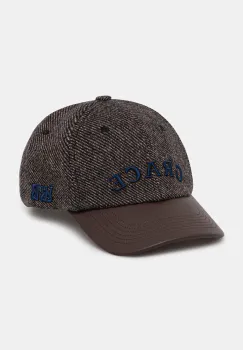 Wales Bonner sapca de baseball din amestec de lana Grace Wool Cap imagine