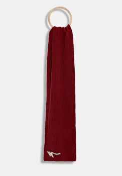 Weekend Max Mara fular de lana BARDIES culoarea bordo, uni, 2525746035600 imagine
