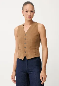 Weekend Max Mara vesta pentru femei, din piele intoarsa VETUSTA imagine