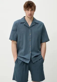 Won Hundred camasa din bumbac relaxed, 3560-14234 imagine