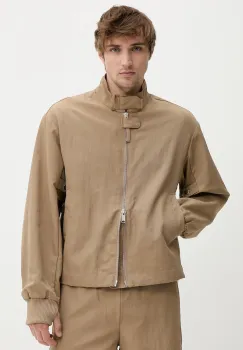 Won Hundred geaca culoarea maro, de tranzitie, oversize, 3527-13056 imagine