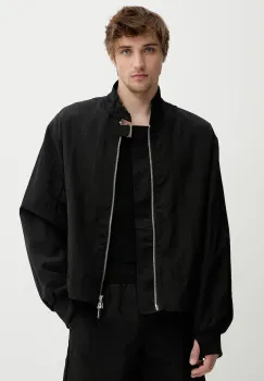 Won Hundred geaca culoarea negru, de tranzitie, oversize, 3527-13056 imagine