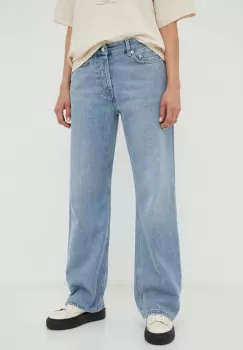 Won Hundred jeansi Baggy femei high waist imagine