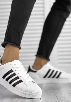 Adidasi barbati albi 12105 imagine